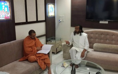 Swami Narayan Sampradaya Extended Support For Yamnua Muktikaran Abhiyan