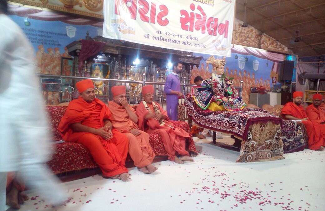 Swami Narayan Saints Asked Their Followers to Support 15 Mar  Padyatra